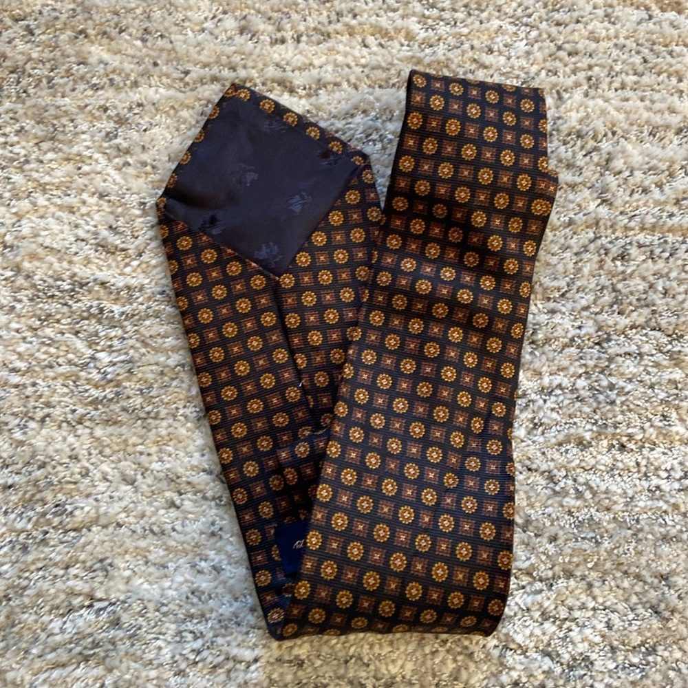 Brooks Brothers Geometric‎ Silk Tie